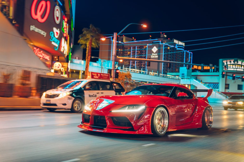 Supra A90 Bakre Luftfjädring Air Lift Performance – bild 9