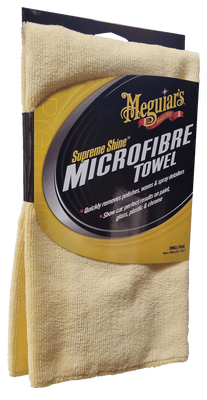 Meguiar's Supreme Shine Microfibre Towel – mikrofiberduk för bilvård