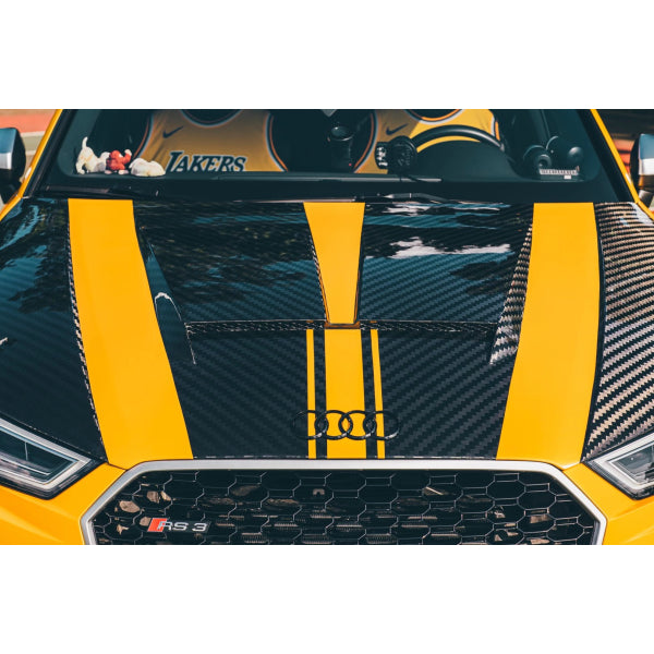 TAKD motorhuv i Dry Carbon för Audi RS3 8V