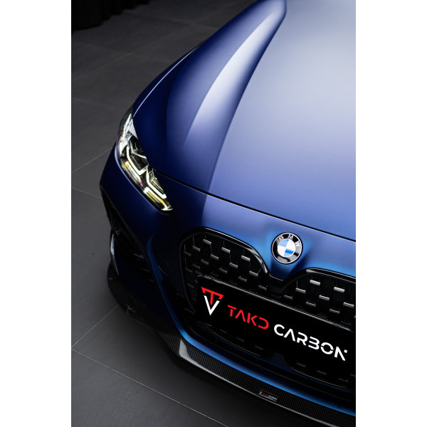 TAKD frontläpp i Dry Carbon för BMW 4-serie G22/G23/G26