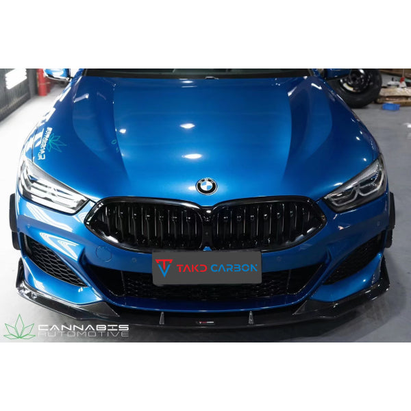 TAKD frontläpp i Dry Carbon för BMW 8-serie G16 Gran Coupé – variant 1