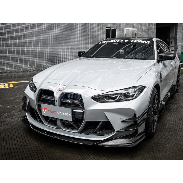 TAKD CSL-grill utan emblem i Dry carbon för BMW M3 G80 & M4 G82/G83 – bild 3