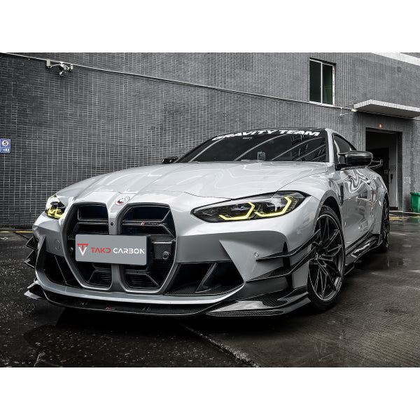 TAKD CSL-grill utan emblem i Dry carbon för BMW M3 G80 & M4 G82/G83 – bild 4