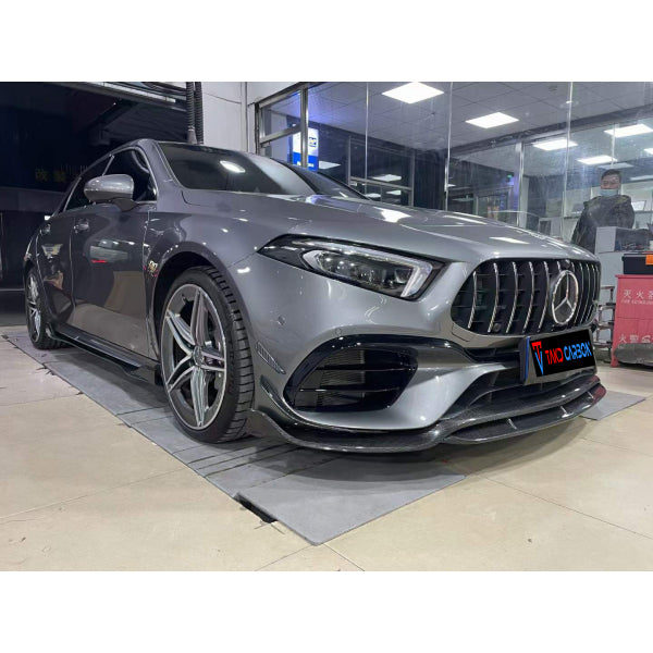 TAKD sidokjolar i Dry Carbon för Mercedes-Benz A45 AMG W177 – bild 2