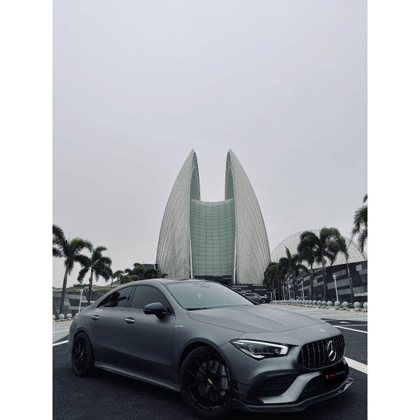 TAKD backspegelkåpor i Dry Carbon för Mercedes-Benz CLA 35 AMG C118