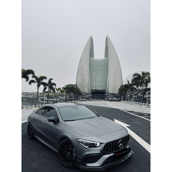 TAKD backspegelkåpor i Dry Carbon för Mercedes-Benz CLA 35 AMG C118 – bild 4