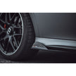 TAKD sidokjolar i Dry Carbon för Mercedes-Benz CLA 35 AMG C118