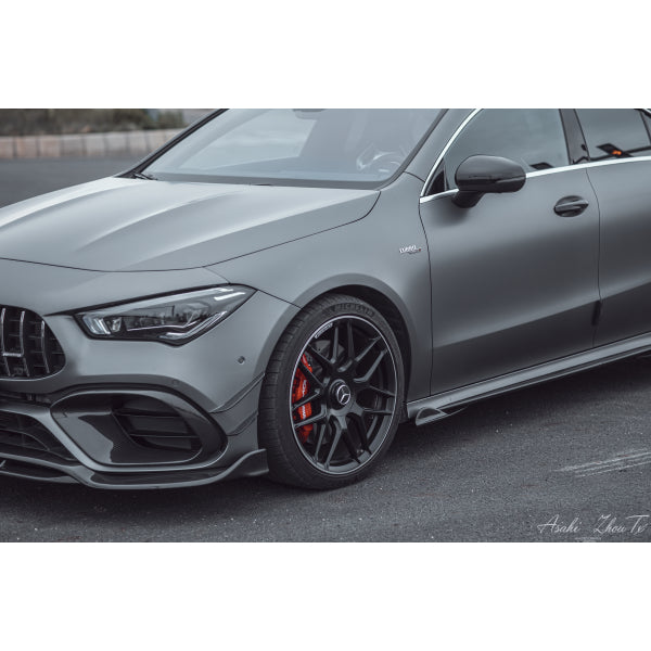 TAKD sidokjolar i Dry Carbon för Mercedes-Benz CLA 45 AMG C118 – bild 3
