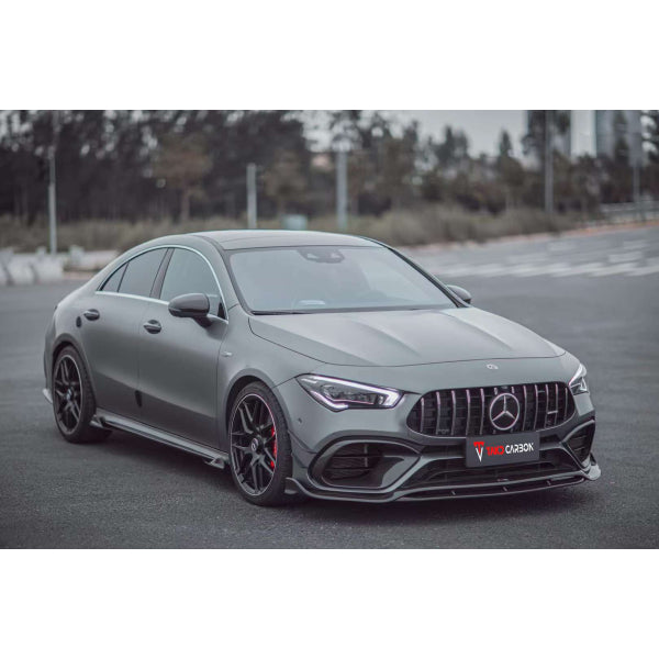 TAKD sidokjolar i Dry Carbon för Mercedes-Benz CLA 45 AMG C118