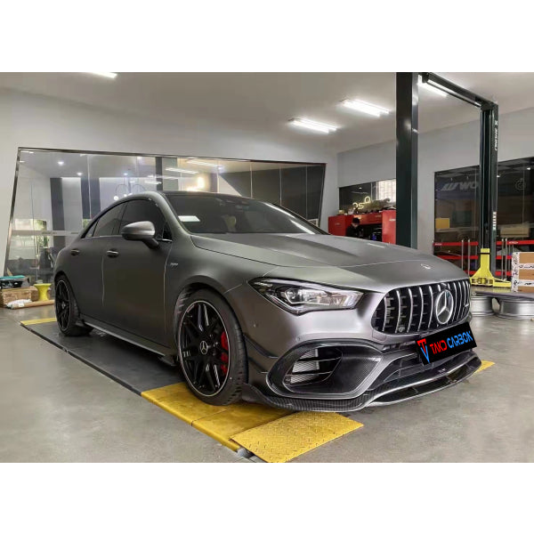 TAKD sidokjolar i Dry Carbon för Mercedes-Benz CLA 45 AMG C118