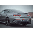 TAKD diffusor till bakre stötfångare i Dry Carbon för Mercedes-Benz CLA 45 AMG C118 – bild 2