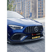 TAKD dekorlister till främre stötfångare i Dry Carbon för Mercedes-Benz CLA 45 S AMG C118