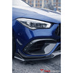 TAKD dekorlister till främre stötfångare i Dry Carbon för Mercedes-Benz CLA 45 S AMG C118 – bild 2