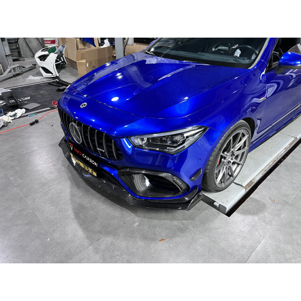 TAKD frontläpp i Dry Carbon för Mercedes-Benz CLA 45 S AMG C118