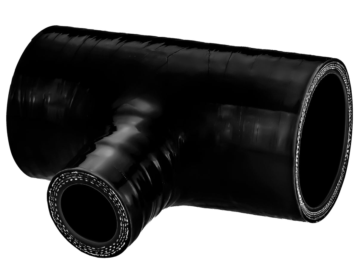 FMIC Silikon T-stycke 60/25 mm – Svart