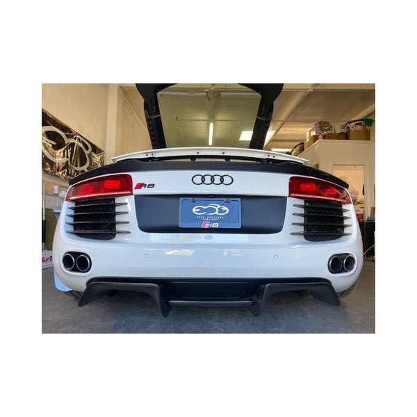 Bakre spoiler i carbon för Audi R8 GT V8/V10 Coupé 2007–2016