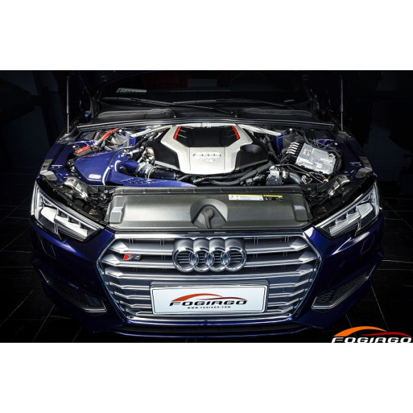 Fogiago Kalluftsinsug i carbon för Audi S4 / S5 B9 / B9.5 3.0T 2017– variant 1 – bild 3