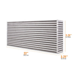 Mishimoto Universell Intercoolerkärna 22.00" x 9.25" x 3.25"