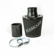 Ramair universellt koniskt luftfilter med aluminiumtopp Ø 70 mm svart (JS-105-BK-KIT)
