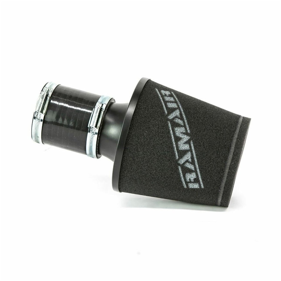 Ramair universellt koniskt luftfilter med aluminiumtopp Ø 70 mm svart (JS-105-BK-KIT) – bild 2