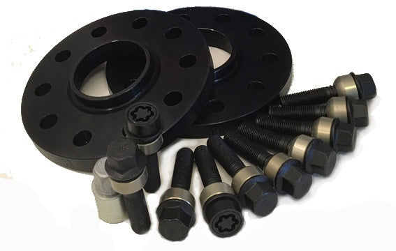 Porsche Boxster 987 2004- (5x130) Svart Spacers H&R