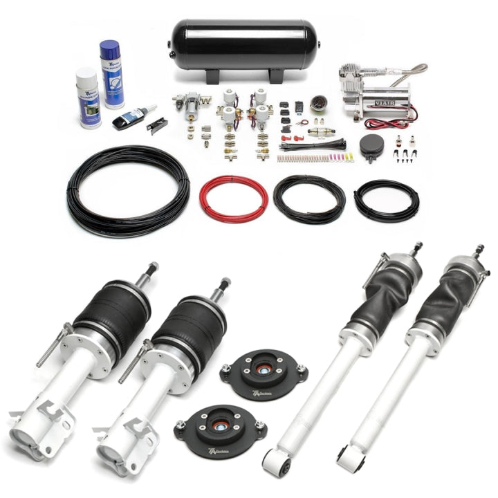 Volkswagen Golf MK1 / Golf MK1 Cabriolet / Jetta MK1 / Scirocco MK1+MK2 1974 - 1992 Komplett Luftfjädring Inkl. Manuellt Styrsystem TA Technix