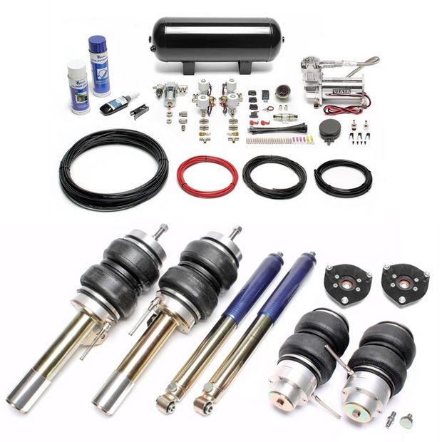 VW Touran Komplett Luftfjädring (Justerbara stötdämpare) Med Styrsystem TA Technix