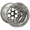 WELD Magnum Sprint 15x17 Fälg, 42-Spline Svart/Polerad/Polerad/OBL - Polerad Cover (Art.nr wel735B-51756-6)