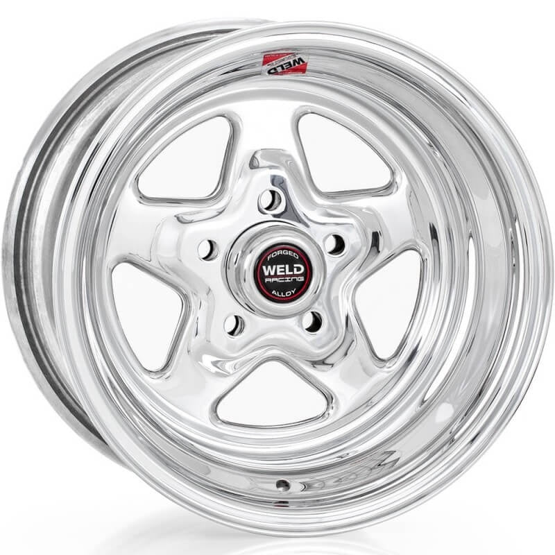 WELD Prostar 15x4 ET0 5x120 – Fälg i Polerad