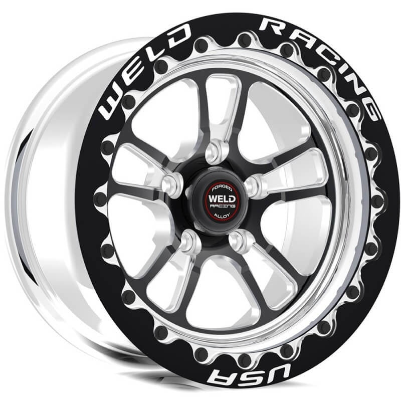 WELD S70 Beadlock 15x10 ET25 5x114.3 – Fälg i Svart (Art.nr wel70MB510W65F)