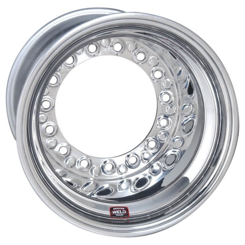 WELD Wide 5 HS 15x14 5x10.25 – Fälg, Polerad/Polerad/OBL - Polerad Cover