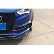 Luftintag till främre stötfångare i carbon för Audi A3 8V S line 2014–2016 – bild 2