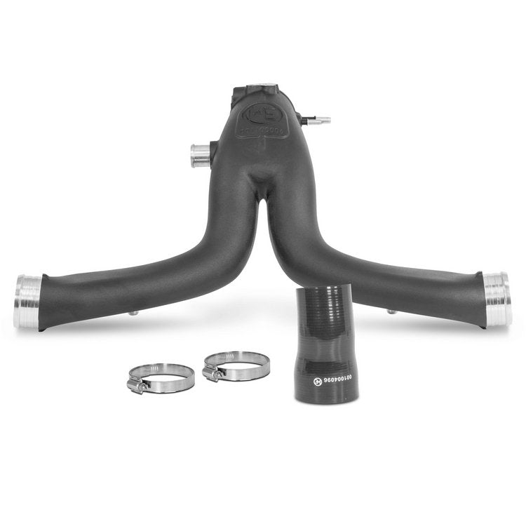 Wagner Tuning Y-laddluftsrör (Y-charge pipe) – Porsche 911 991.2 Turbo / Turbo S (för Wagner Tuning-intercooler)