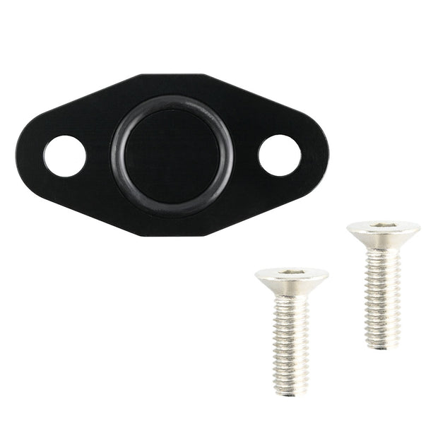 FMIC.EU Blindplugg för SAI-pump (sekundärluft) svartanodiserad – VW / Audi 1.8T (FMIC-SFR-001)
