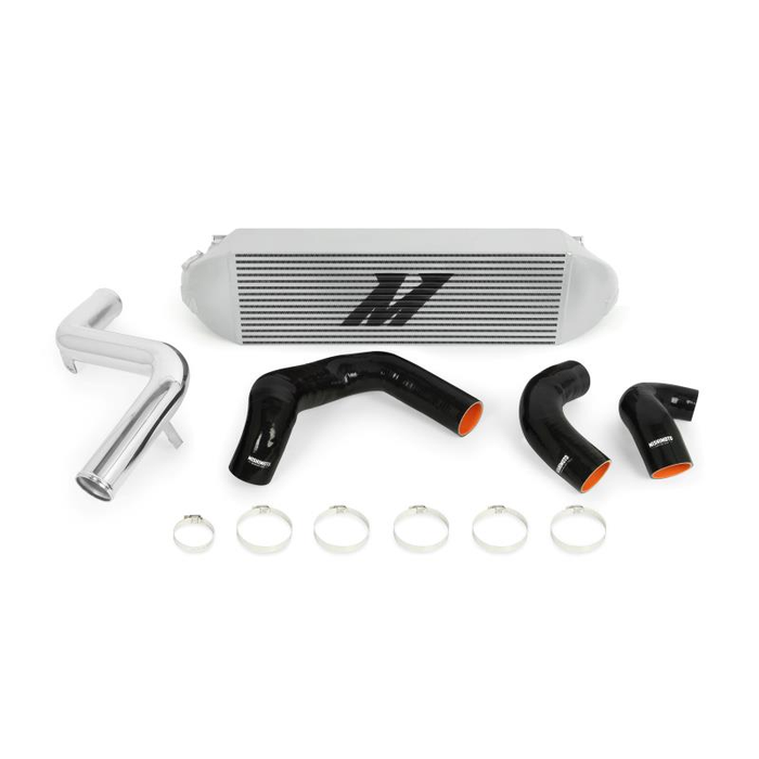 Mishimoto Intercooler-kit – Ford Focus ST 2013–2018 (silver intercooler, polerade rör)