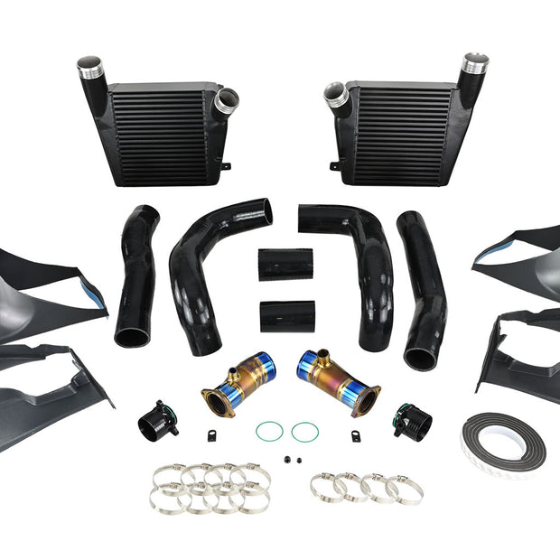 FMIC.Pro Intercooler-kit med laddluftsrör – Porsche Panamera 971 2.9TT V6 / 4.0TT V8 (2016–2023)