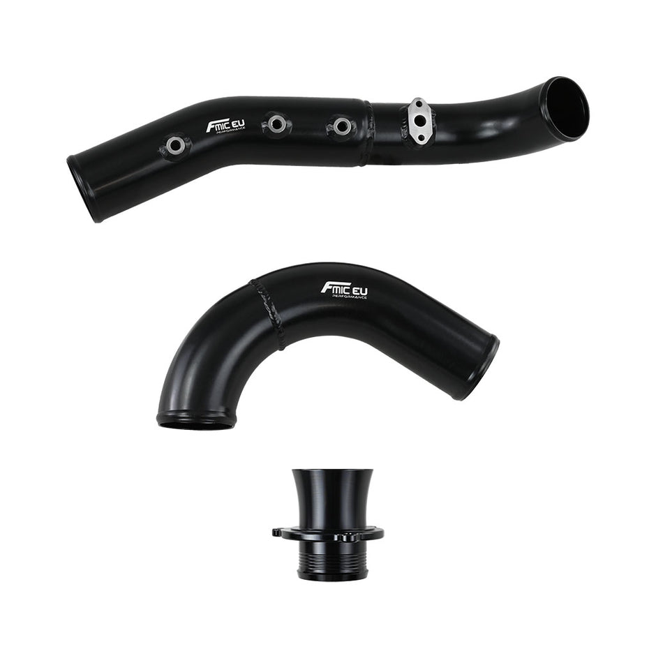 FMIC.EU Laddluftsrör (charge pipe) Audi A4 B9 / A5 F5 2.0 TFSI (Svart) – bild 2