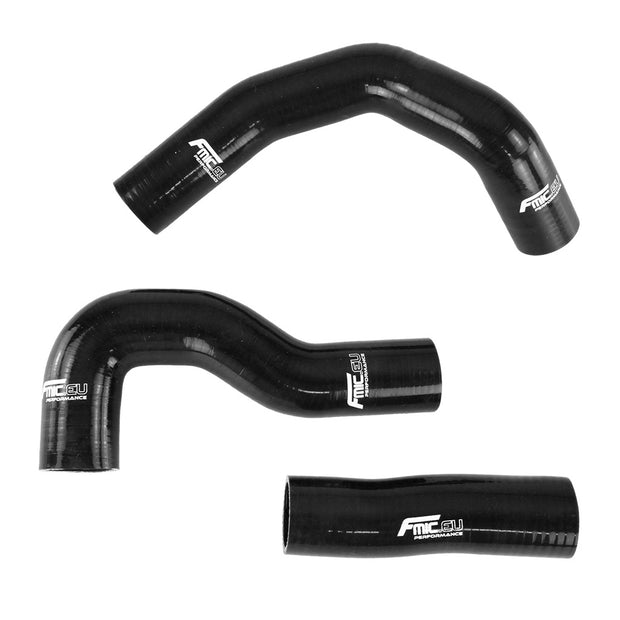 FMIC.EU Silikonslangsats för intercooler – Mitsubishi L200 / Pajero / Triton 2.5 TD – Svart