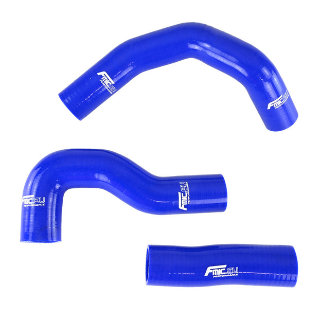 FMIC.EU Silikonslangsats för intercooler – Mitsubishi L200 / Pajero / Triton 2.5 TD – Blå
