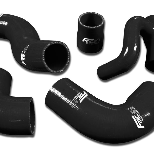 FMIC.EU Silikonslangsats för insug – Volvo 850 T-5 / T-5R 1993–1997 & S70 / V70 T5 2.3 (Svart)