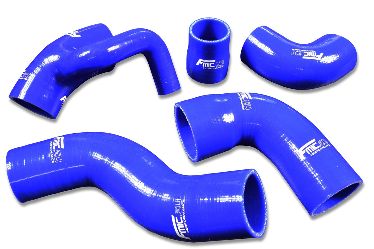 FMIC.EU Silikonslangsats för insug – Volvo 850 T-5 / T-5R 1993–1997 & S70 / V70 T5 2.3 (Blå)