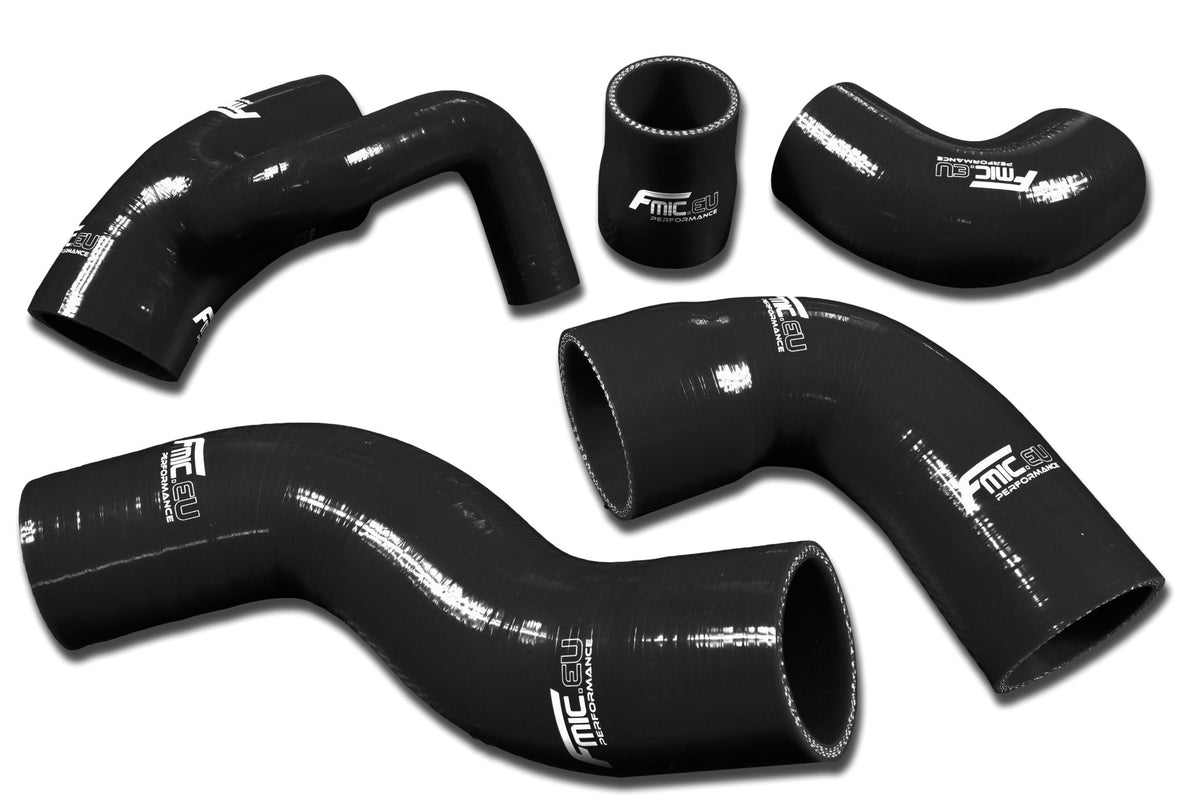 FMIC.EU Silikonslangsats för insug – Volvo 850 T-5 / T-5R 1993–1997 & S70 / V70 T5 2.3 (Svart)