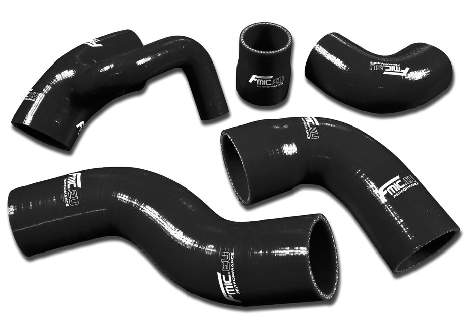 FMIC.EU Silikonslangsats för insug Volvo 850 T-5 / T-5R 1993–1997 & S70 / V70 T5 2.3 (Svart) – bild 2