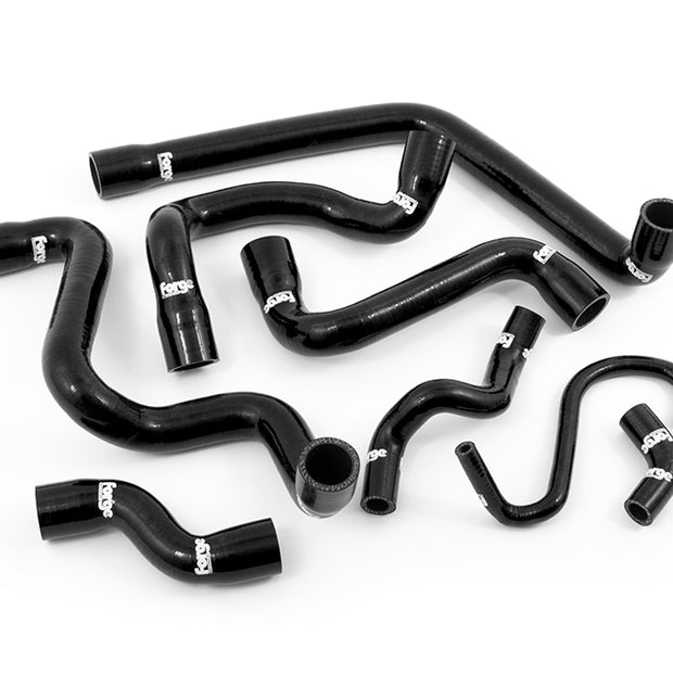 Forge Motorsport Kylarslangar i silikon – Mini Cooper S R55 / R56 / R57 / R60 (Svart, FMKCR56-N)