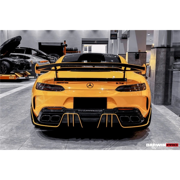 Aerokit i carbon för Mercedes-Benz AMG GT/GTS stötfångare, diffusor & sidokjolar – bild 3