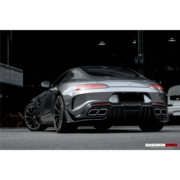 Aerokit i carbon för Mercedes-Benz AMG GT/GTS stötfångare, diffusor & sidokjolar – bild 5